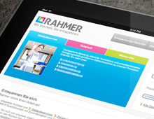 Entspannender Marken-Relaunch für RAHMER 